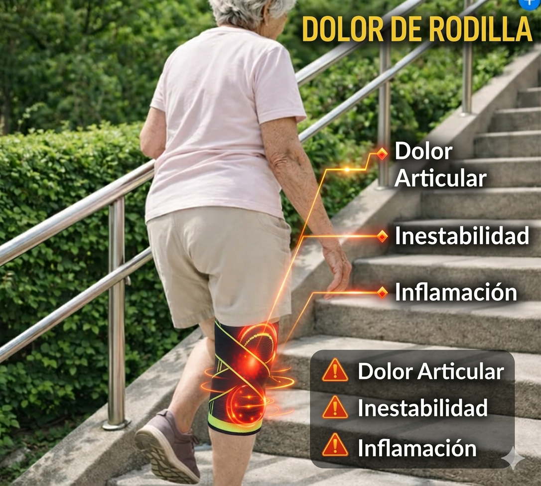 ComfortFlex - Rodillera Ajustable ComfortFlex 2x1 – Soporte y Estabilidad